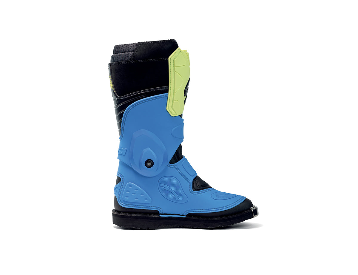 Sidi FLAME - light blue - lime - black / Regular / 32 Saldi Di Fabbrica
