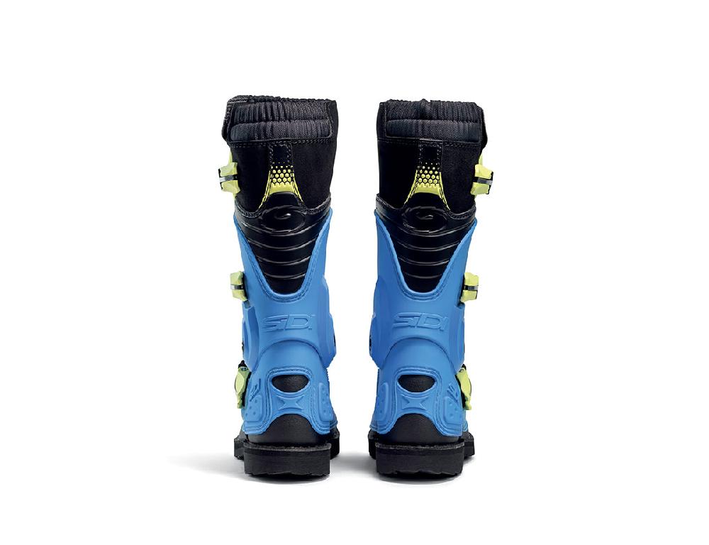 Sidi FLAME - light blue - lime - black / Regular / 32 Saldi Di Fabbrica
