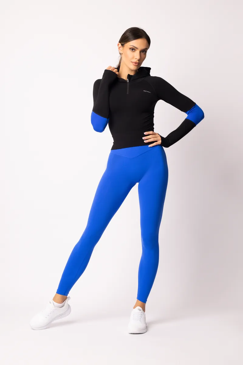 Spaio SPAIO FELPA ADAPT – DOUBLE COLOUR COBALT/BLACK Vendita