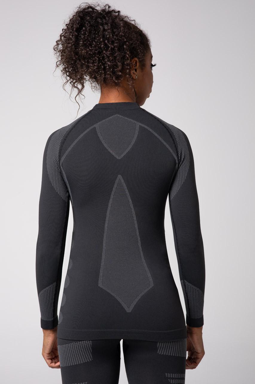 Spaio SPAIO MAGLIETTA TERMOATTIVA CON MANICHE LUNGHE THERMO-EVO DONNA GRIGIO/GRIGIO CHIARO Affare Del Giorno
