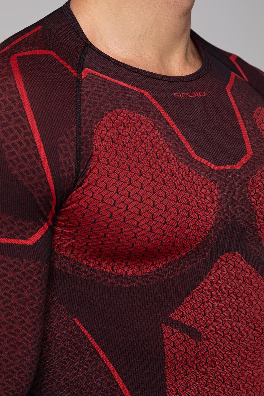 Spaio SPAIO MAGLIETTA TERMOATTIVA "ADRENALINE" UOMO NERO/ROSSO Hotsell