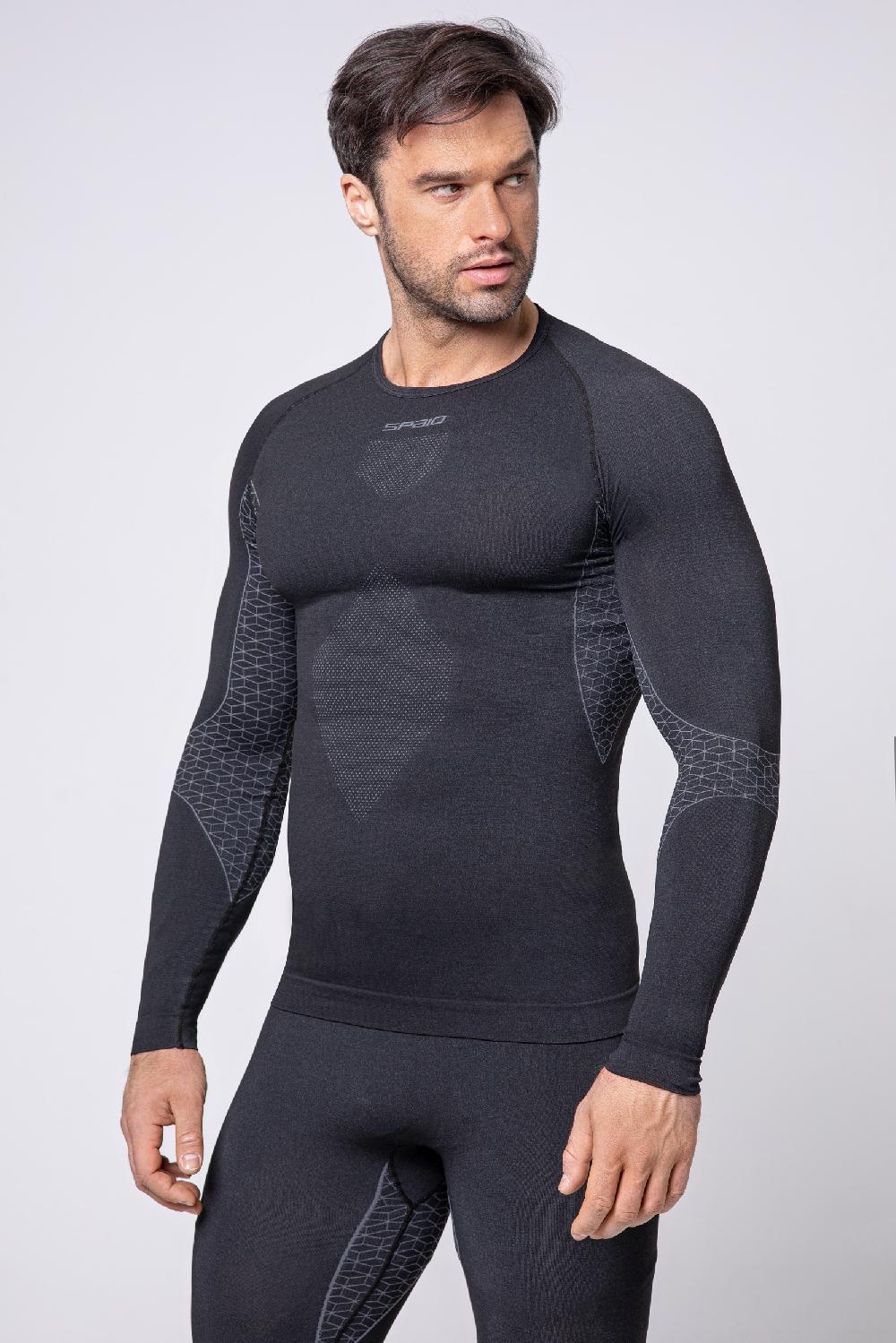 Spaio SPAIO M/L MAGLIA BREEZE UOMO NERO/GRIGIO In Saldo