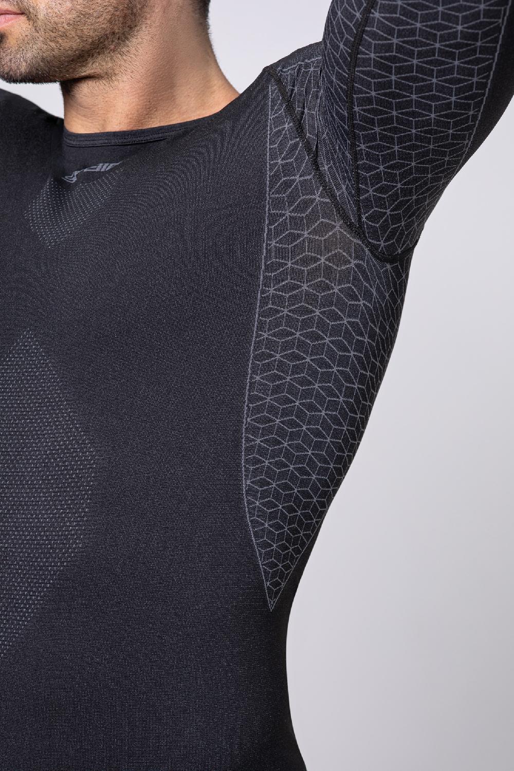 Spaio SPAIO M/L MAGLIA BREEZE UOMO NERO/GRIGIO In Saldo