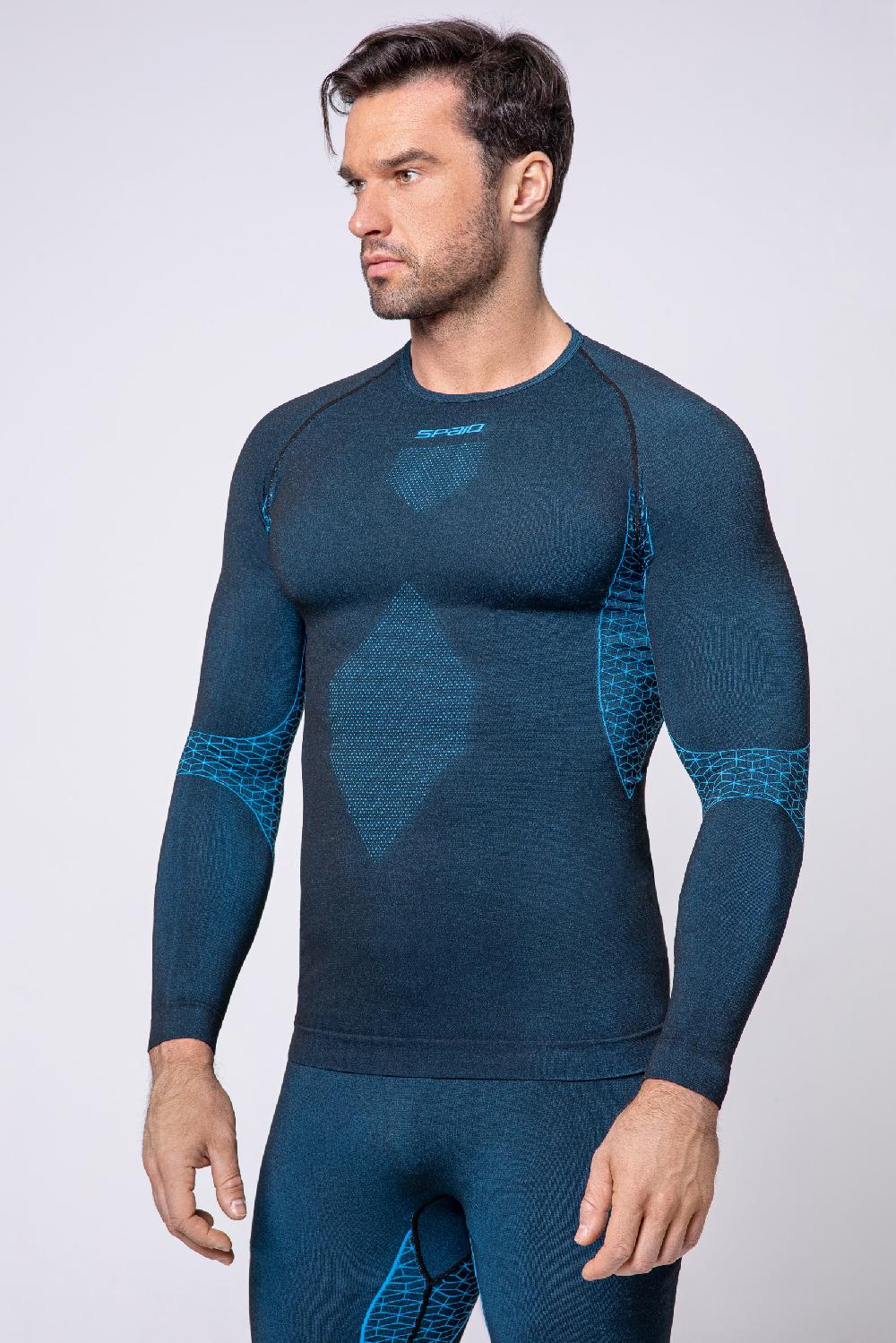 Spaio SPAIO M/L MAGLIA BREEZE UOMO NERO/BLU