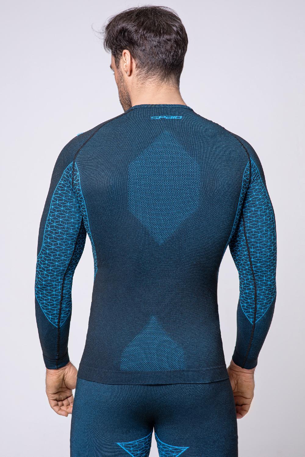 Spaio SPAIO M/L MAGLIA BREEZE UOMO NERO/BLU Nuova