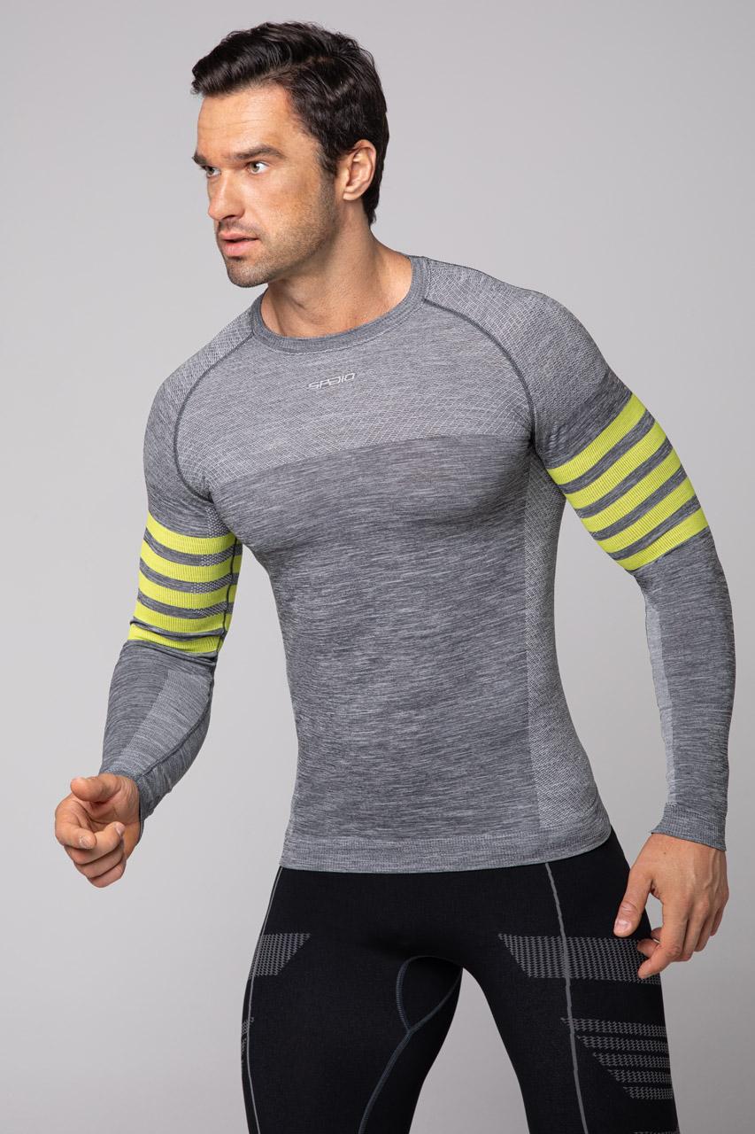 Spaio SPAIO MAGLIA M/LTERMOATTIVA "RUN" NEW GREY