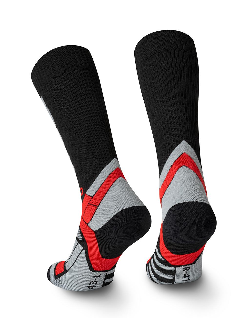 Spaio SPAIO CALZE DA SCI THERMO-EVO 02 BLACK/RED Consegna Veloce