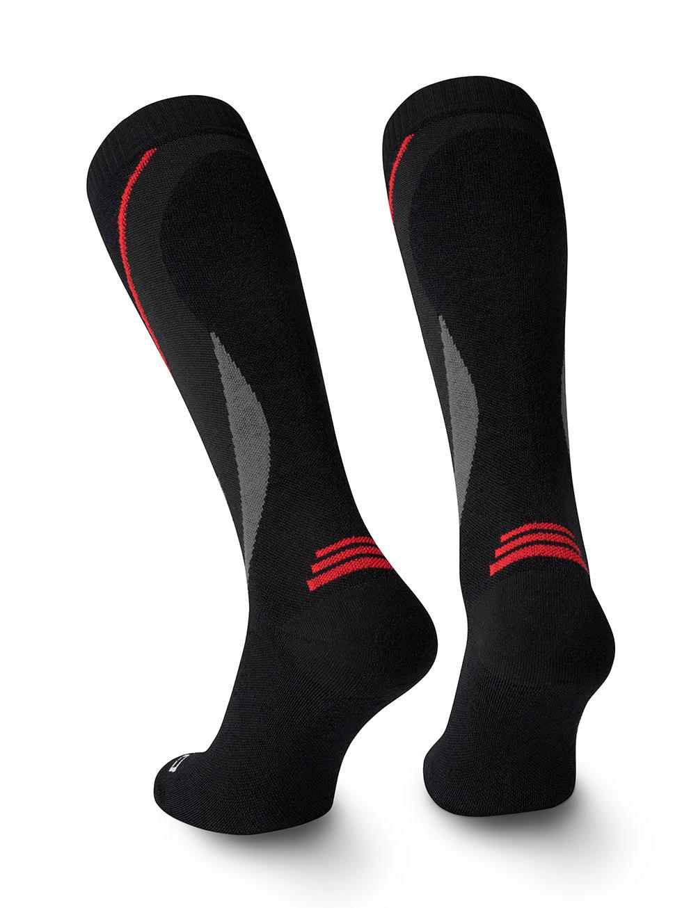 Spaio SPAIO calze da sci compressive THERMO-EVO BLACK/GREY/RED Affare Del Giorno
