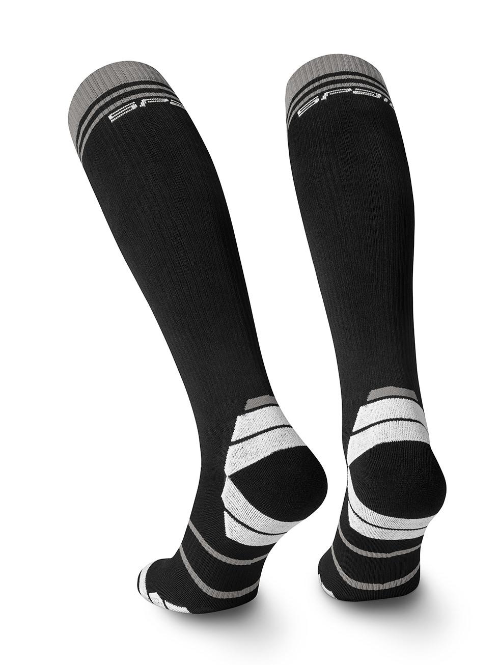 Spaio SPAIO calze da sci SKI SOCKS 01 BLACK/WHITE/GREY In Vendita