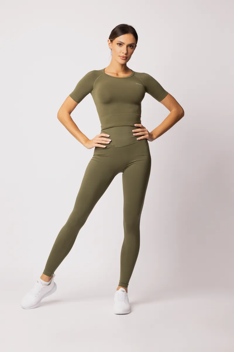 Spaio SPAIO RASHGUARD ADAPT MANICA CORTA KHAKI Negozio