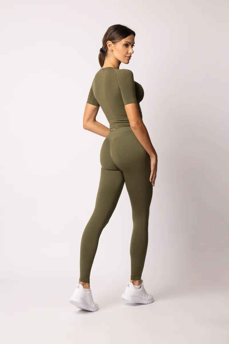 Spaio SPAIO RASHGUARD ADAPT MANICA CORTA KHAKI Negozio