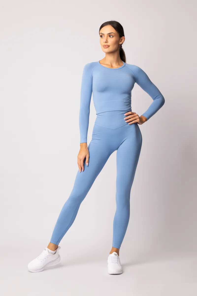 Spaio SPAIO RASHGUARD ADAPT MANICA LUNGA LINCHEN BLUE In Saldo