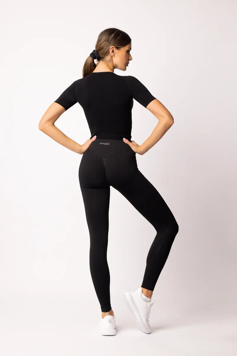 Spaio SPAIO RASHGUARD ADAPT MANICA CORTA BLACK Nuova