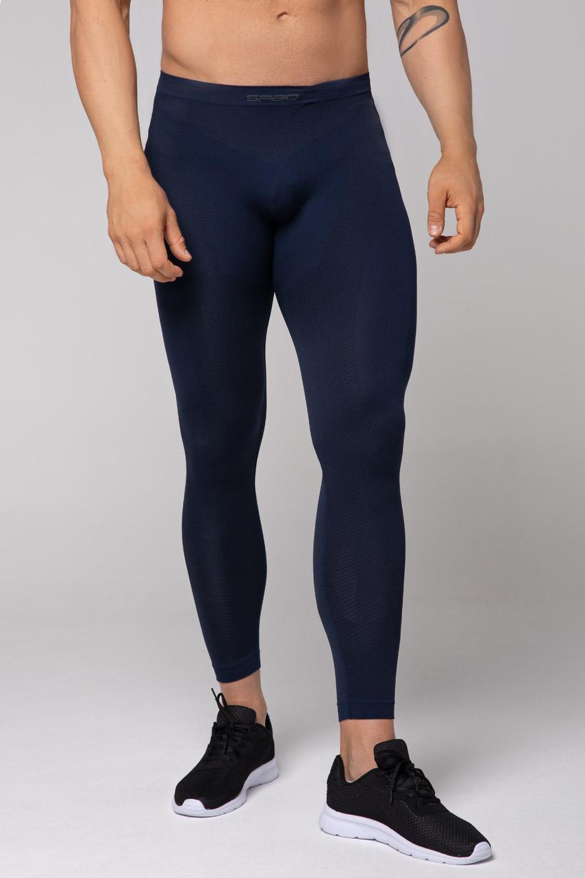 Spaio SPAIO LEGGINS TERMOATTIVI "PLAY" BLUE NIGHT NERO
