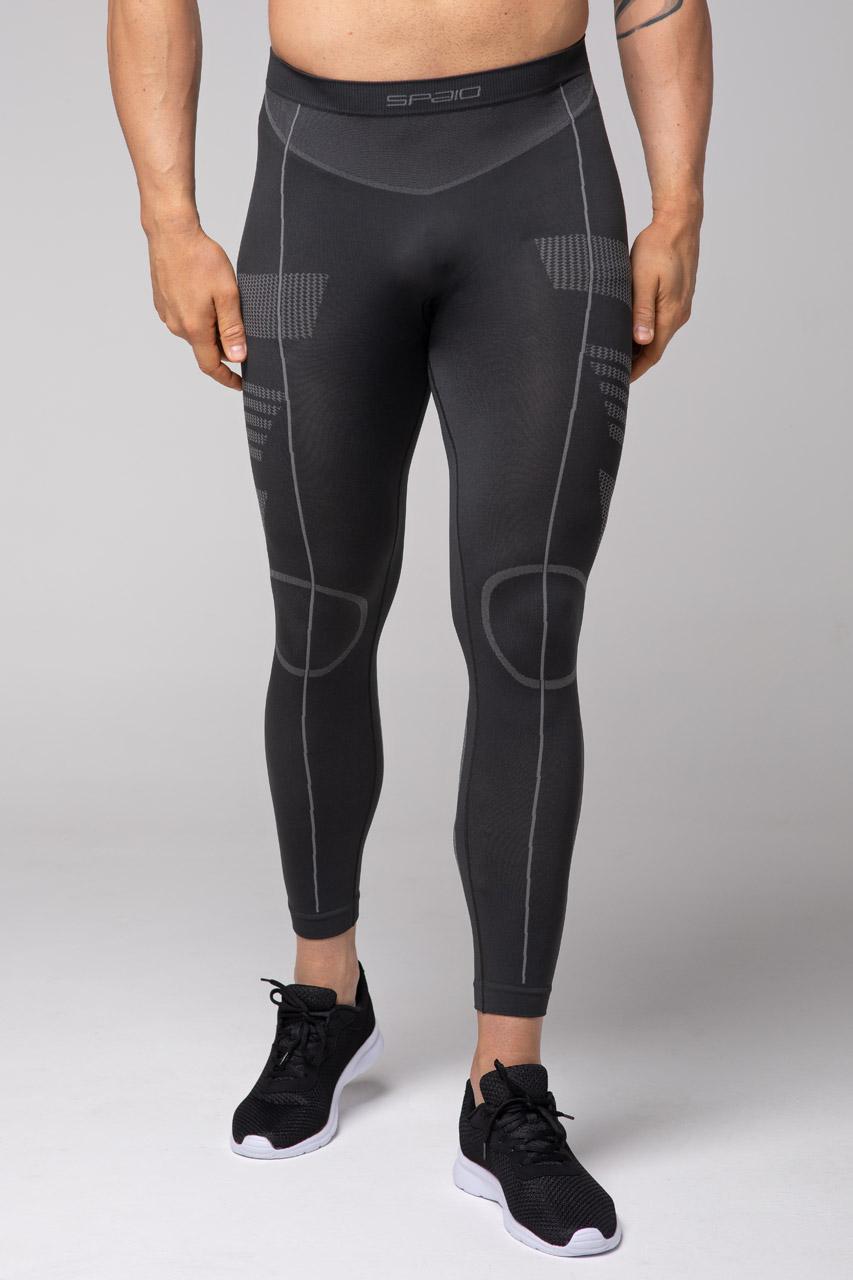 Spaio SPAIO LEGGINS TERMOATTIVI "THERMO-EVO" UOMO GRIGIO/GRIGIO CHIARO