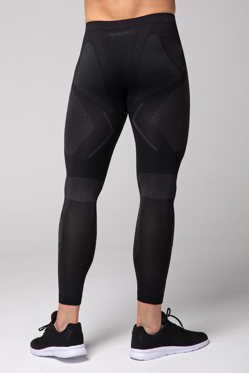 Spaio SPAIO LEGGINS TERMOATTIVI "ADRENALINE" UOMO NERO/GRIGIO Hotsell