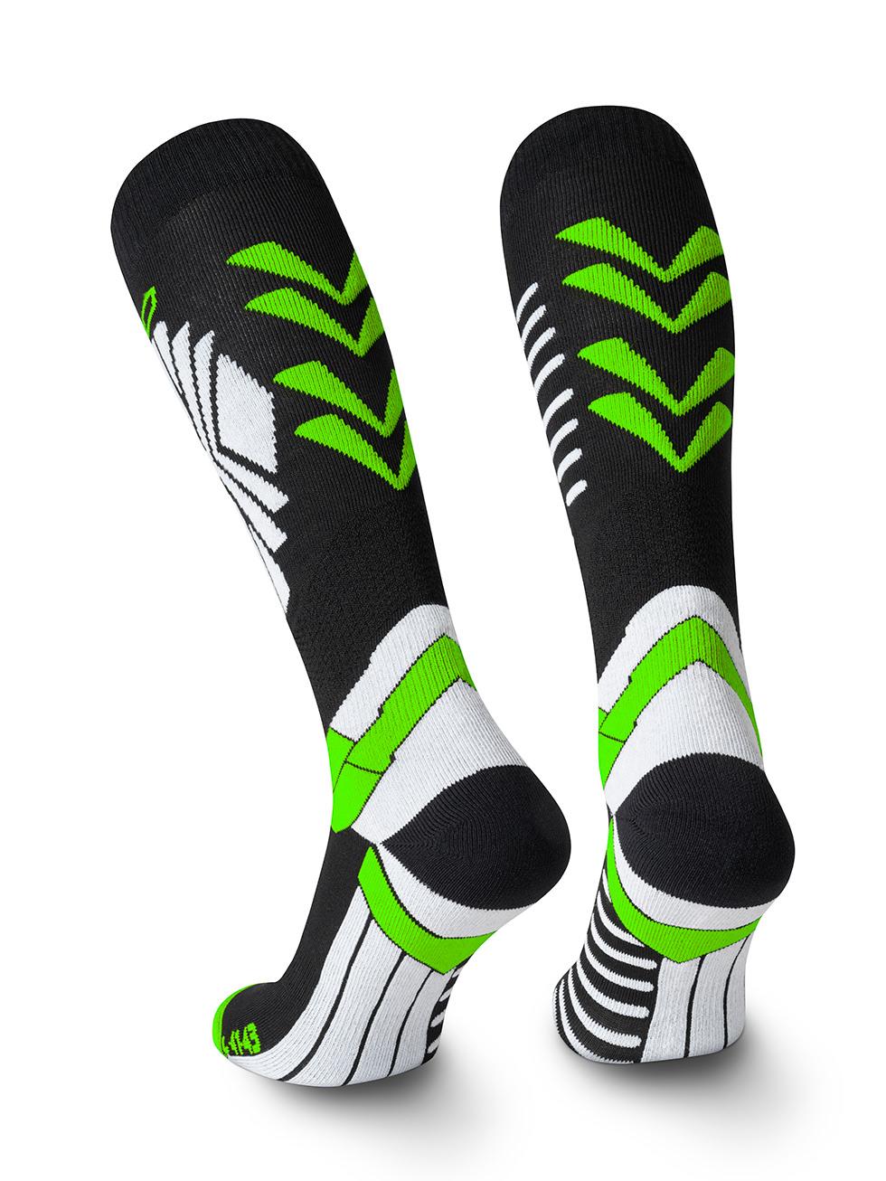 Spaio SPAIO CALZE DA SCI PLAY BLACK/GREEN Soddisfazione Garantita