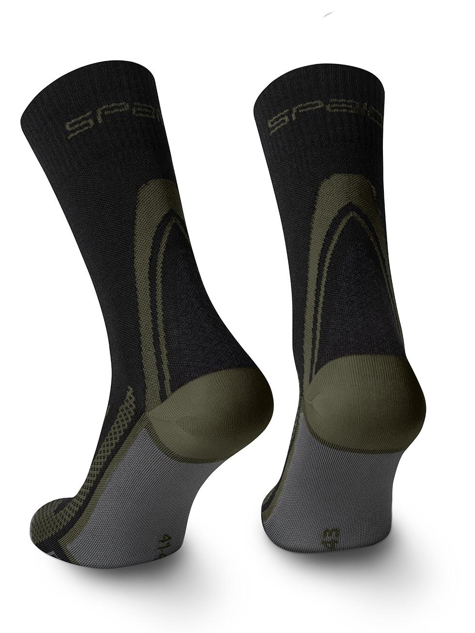Spaio SPAIO Calze da trekking a compressione TACTICAL BLACK/KHAKI Fino Al -60%