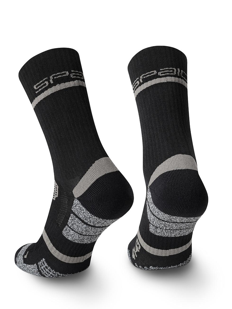 Spaio SPAIO CALZINI DA TREKKING TREKKING SOCKS ALPHA BLACK/GREY Sottocosto