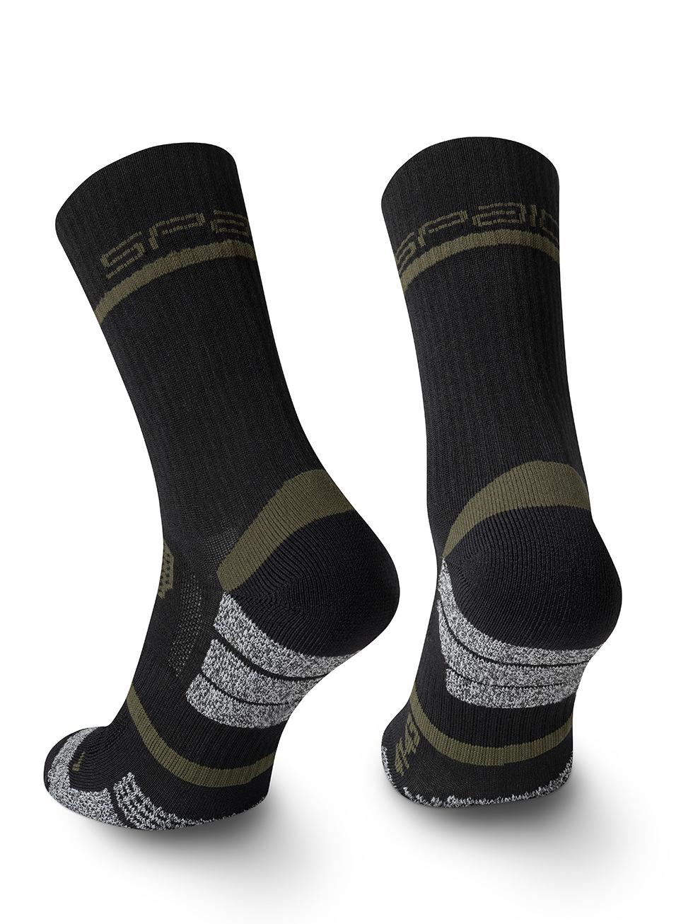 Spaio SPAIO CALZINI DA TREKKING TREKKING SOCKS ALPHA BLACK/KHAKI Convenienza