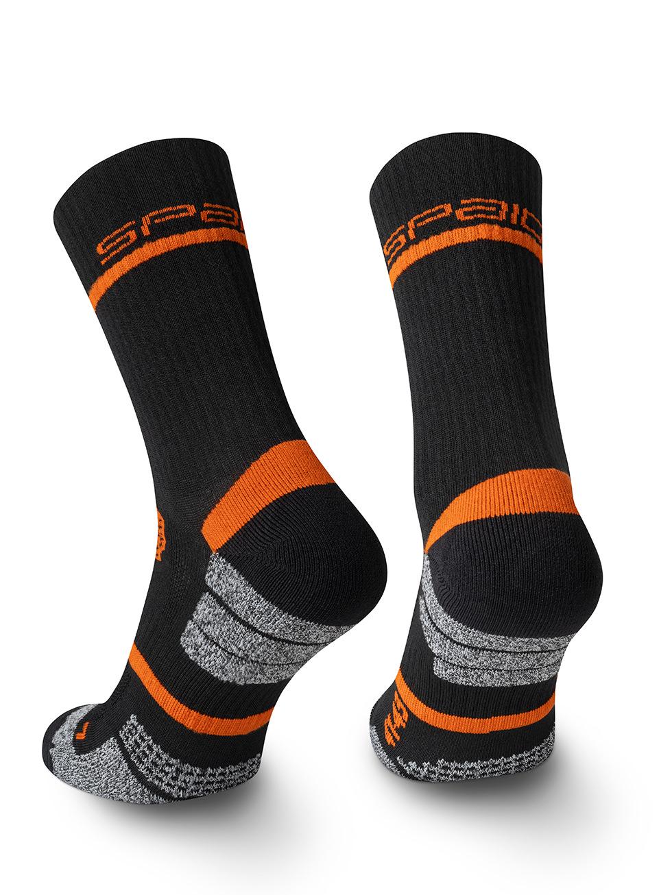 Spaio SPAIO CALZINI DA TREKKING TREKKING SOCKS ALPHA BLACK/ORANGE Presa