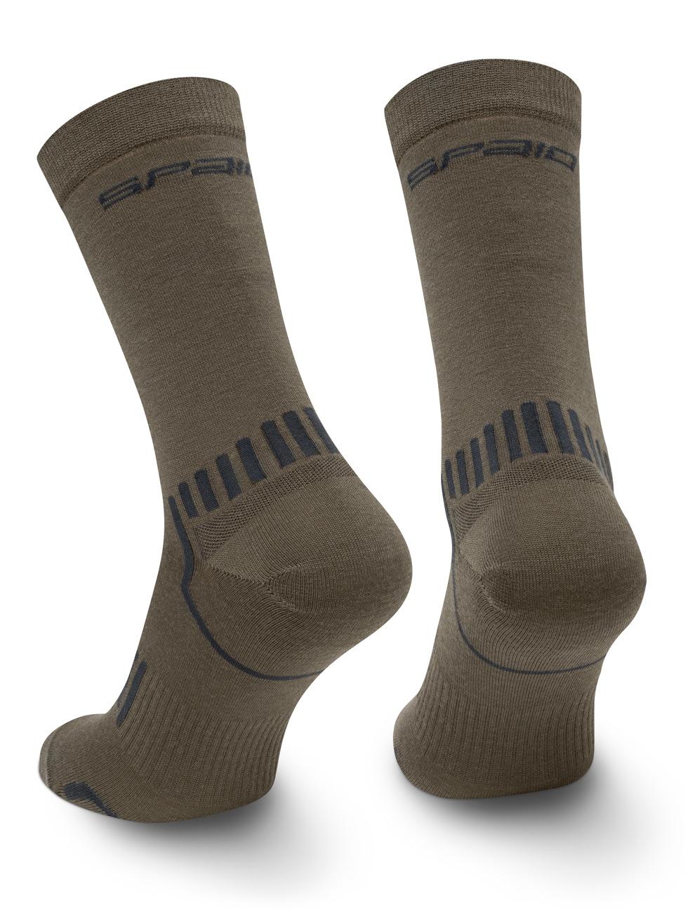 Spaio SPAIO CALZINI DA TREKKING ALPHA 02 KHAKI/ BLACK Economico