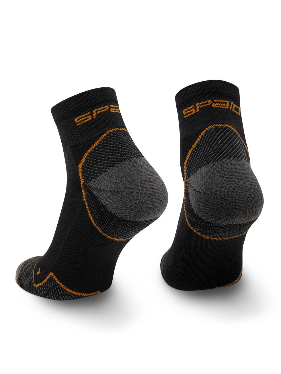 Spaio SPAIO CALZINI DA CORSA RUNNING 03 BLACK/ORANGE Negozio