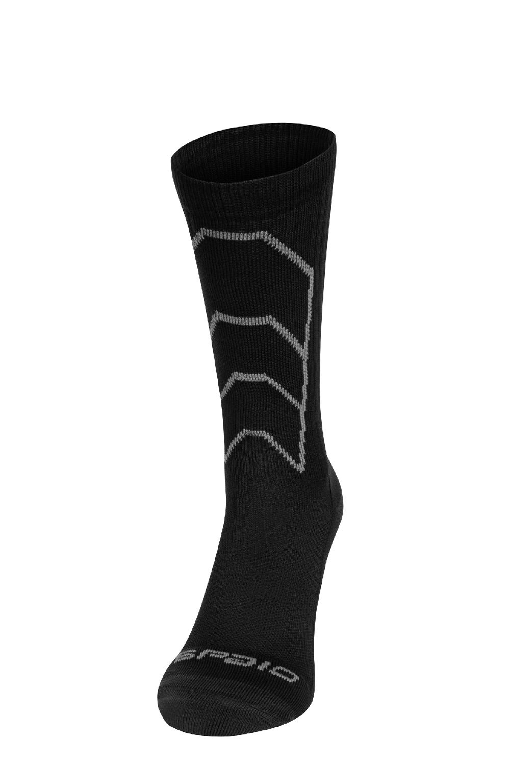 Spaio CALZE A COMPRESSIONE "RAPID" NERO/GRIGIO Fino Al -60%