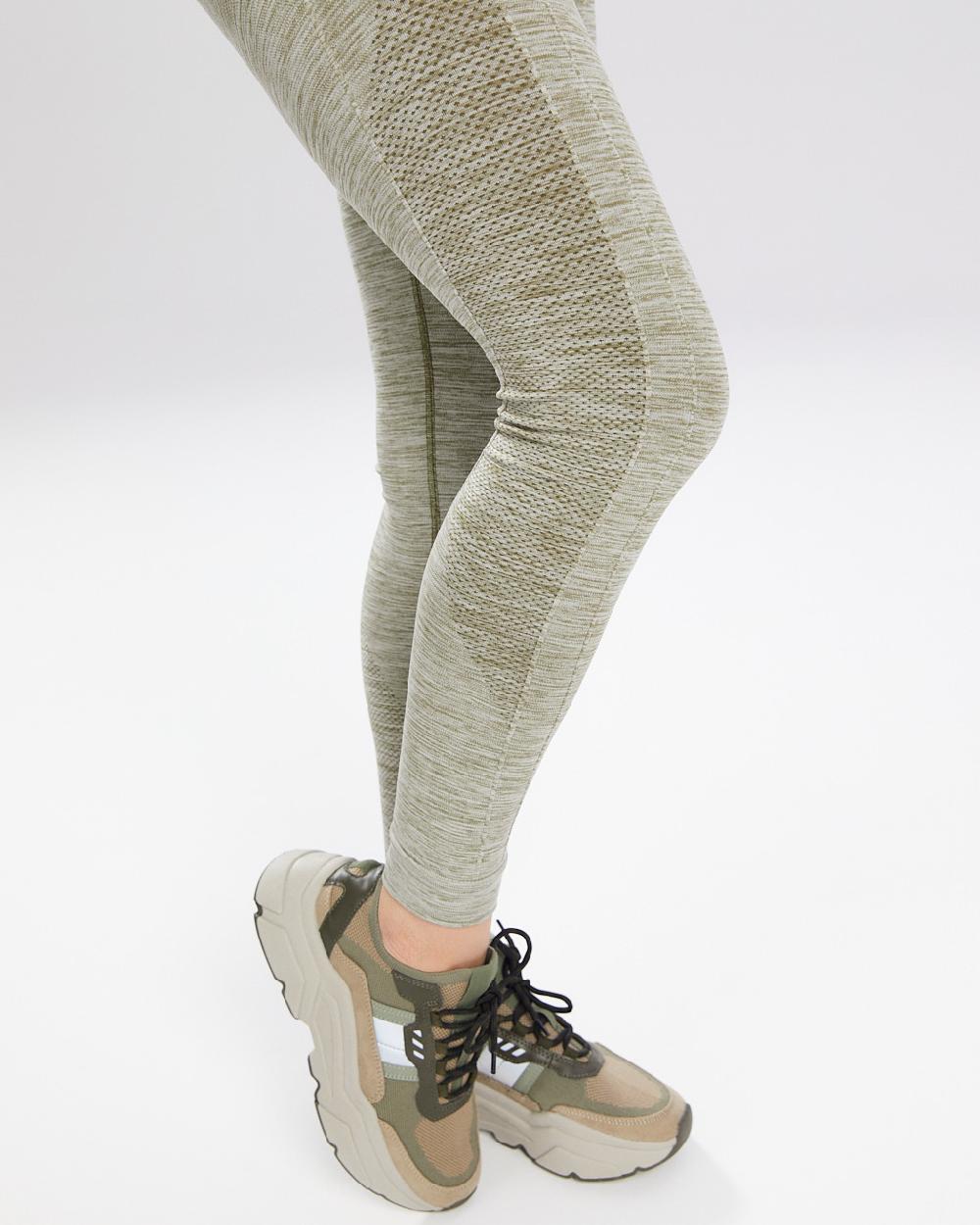 Spaio SPAIO LEGGINSY MELANGE KHAKI Online