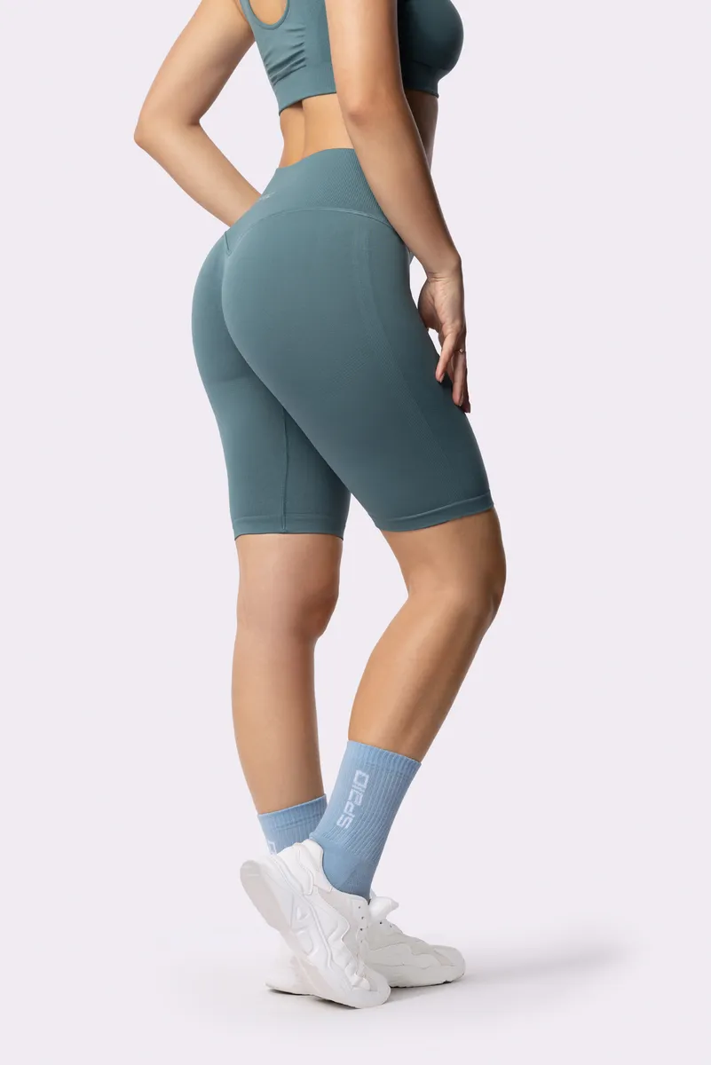 Spaio SPAIO ADAPT BIKER SHORTS CHARRED BLUE