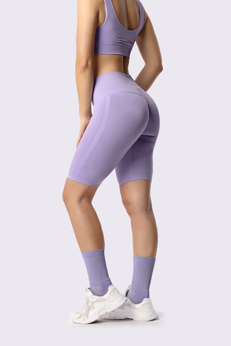 Spaio SPAIO ADAPT BIKER SHORTS LAVENDER
