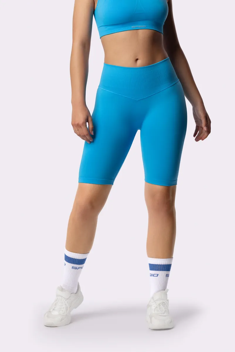 Spaio SPAIO ADAPT BIKER SHORTS ATOMIC BLUE In Saldo