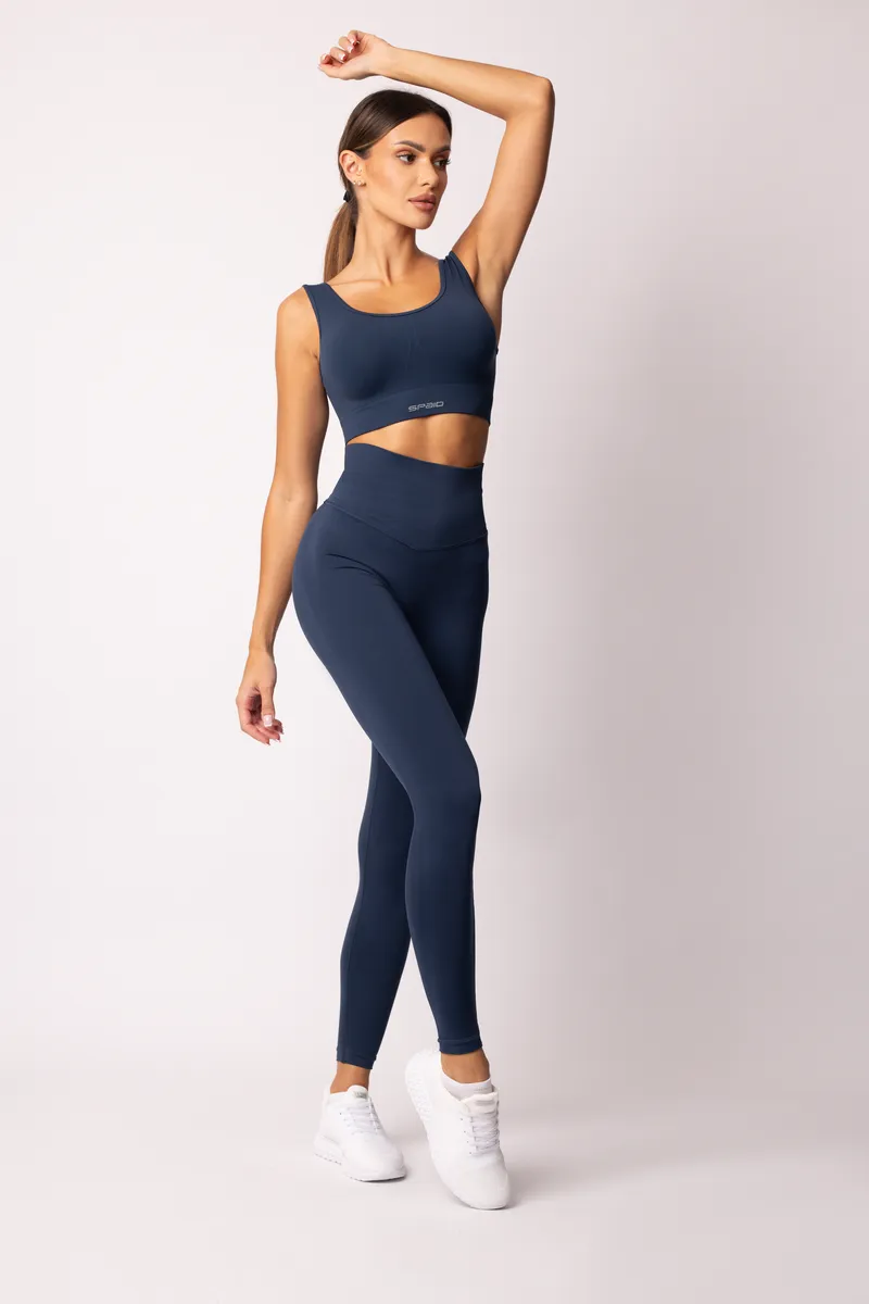 Spaio SPAIO LEGGINSY ADAPT NAVY BLUE Nuova