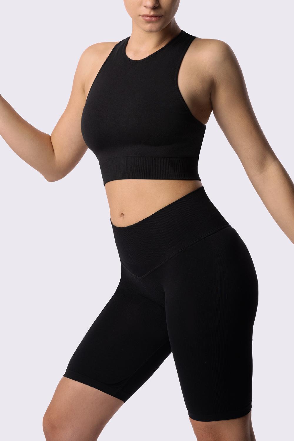 Spaio SPAIO REGGISENO SPORTIVO PERFORMANCE BLACK Promozione