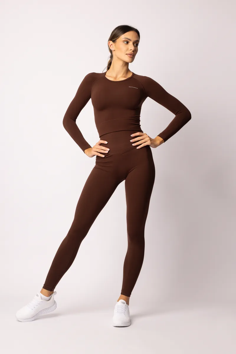 Spaio SPAIO RASHGUARD ADAPT MANICA LUNGA COFFEE Pezzi Unici