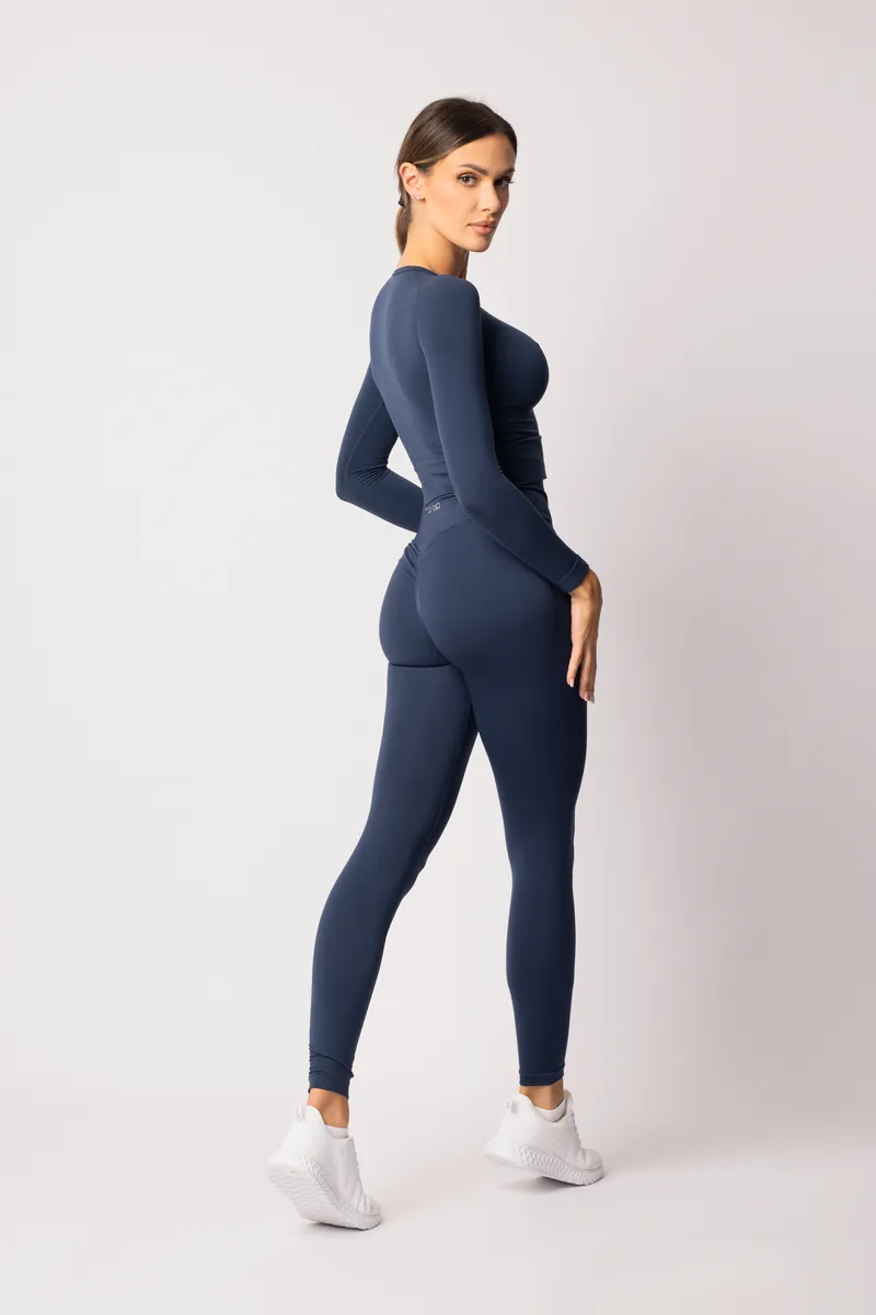 Spaio SPAIO RASHGUARD ADAPT MANICA LUNGA NAVY BLUE Soddisfazione Garantita