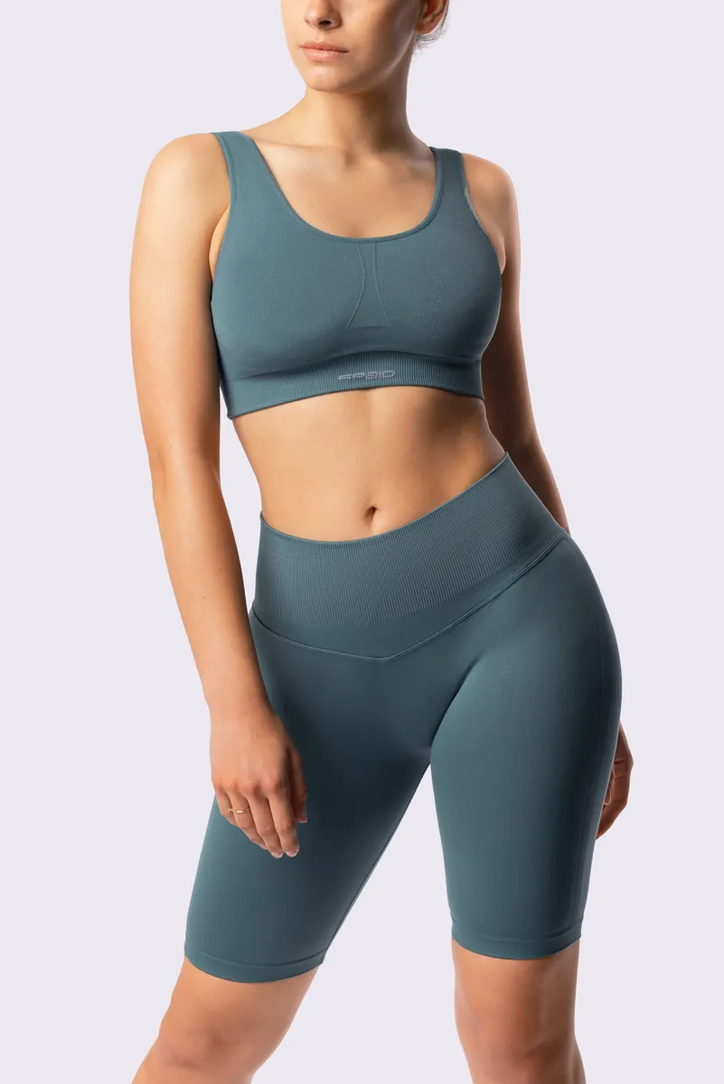 Spaio SPAIO REGGISENO SPORTIVO ADAPT CHARRED BLUE Negozi Online