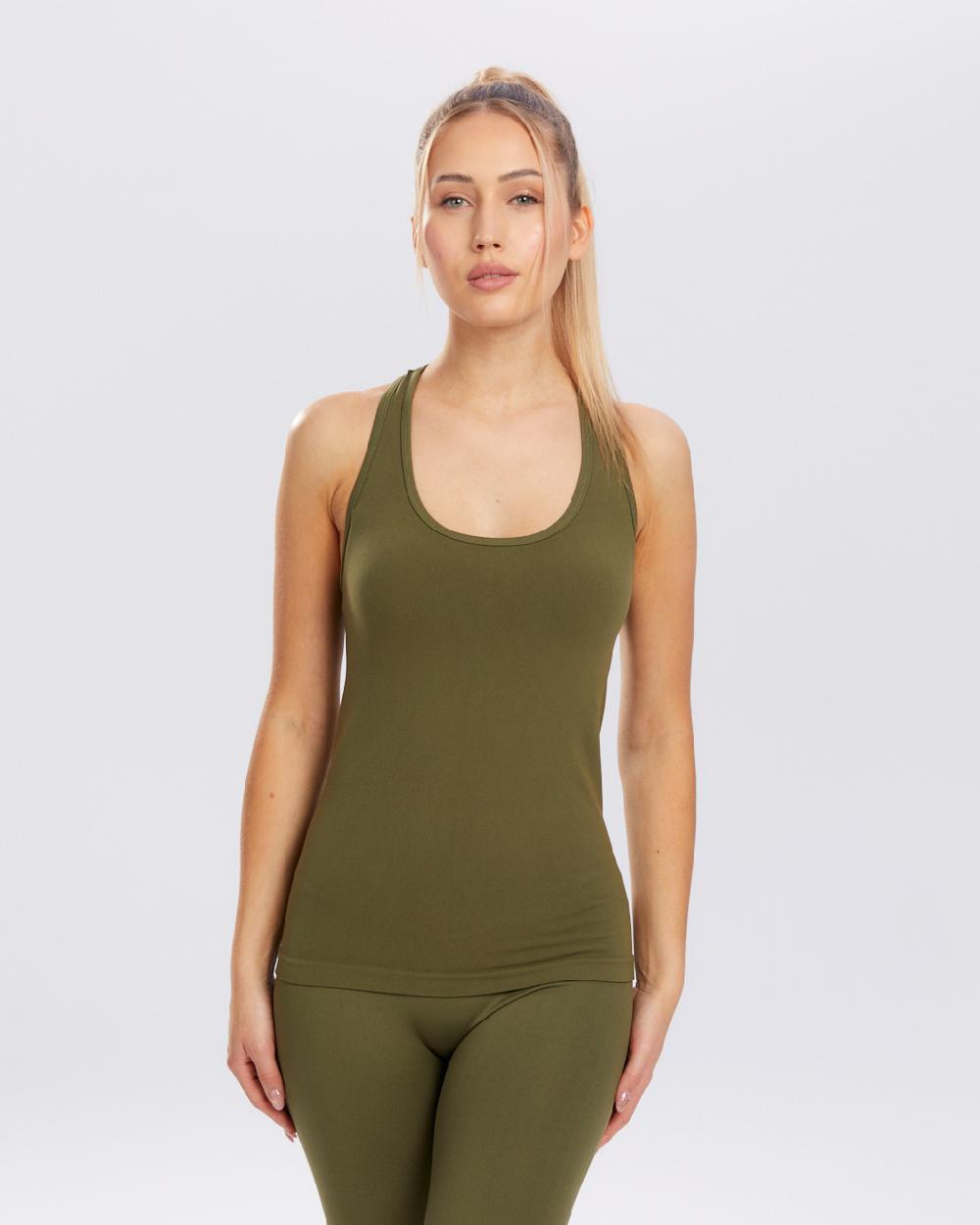 Spaio SPAIO TANK TOP ADAPT KHAKI