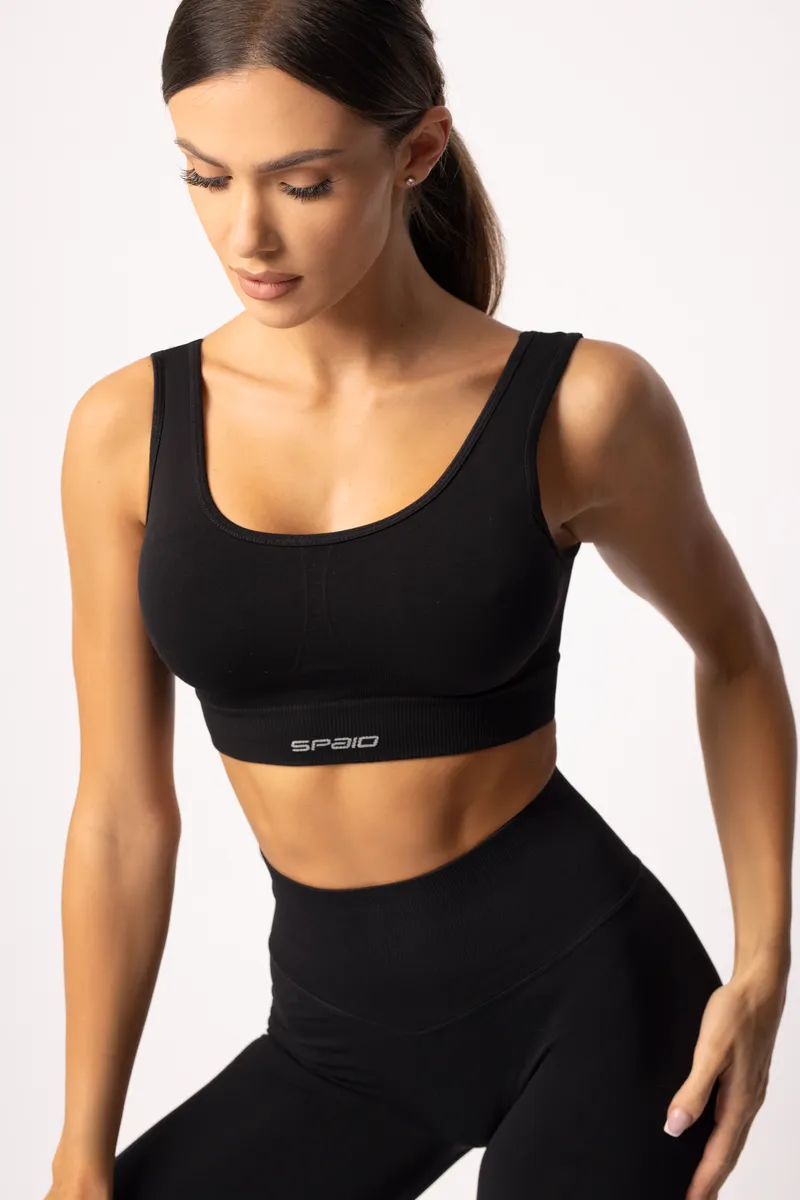 Spaio SPAIO REGGISENO SPORTIVO ADAPT BLACK