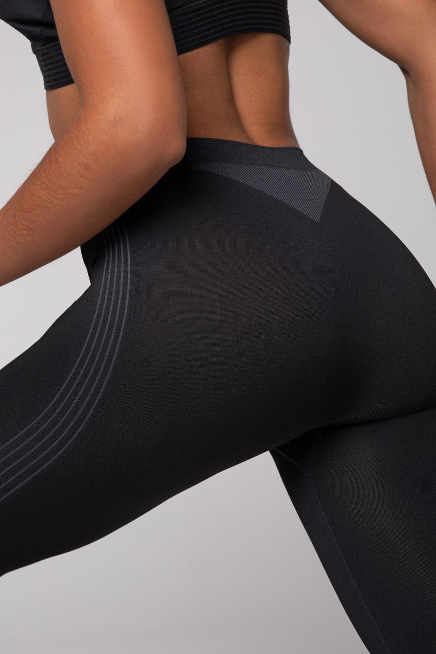 Spaio SPAIO LEGGINGS TERMOATTIVI POWERFUL NERO/GRIGIO Qualità Garantita
