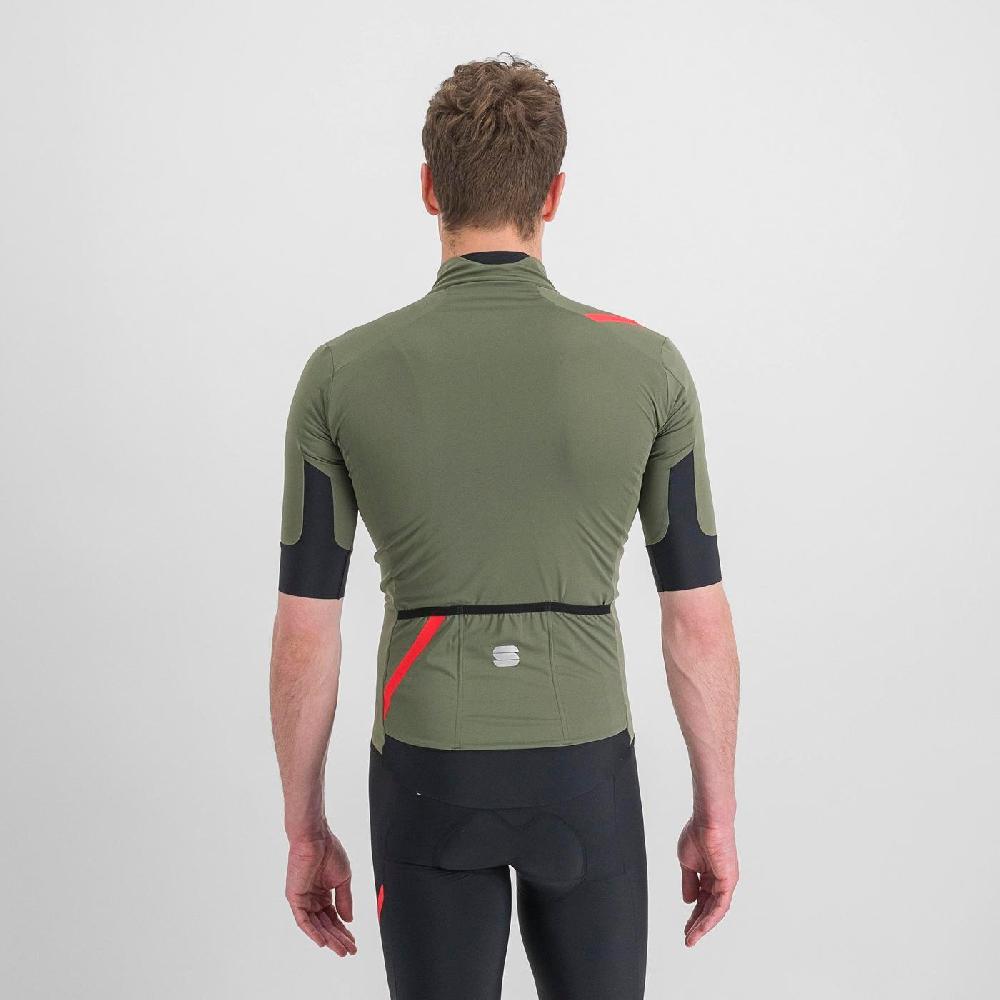 Sportful FIANDRE LIGHT NO RAIN JACKET SHORT SLEEVE Vendita Calda