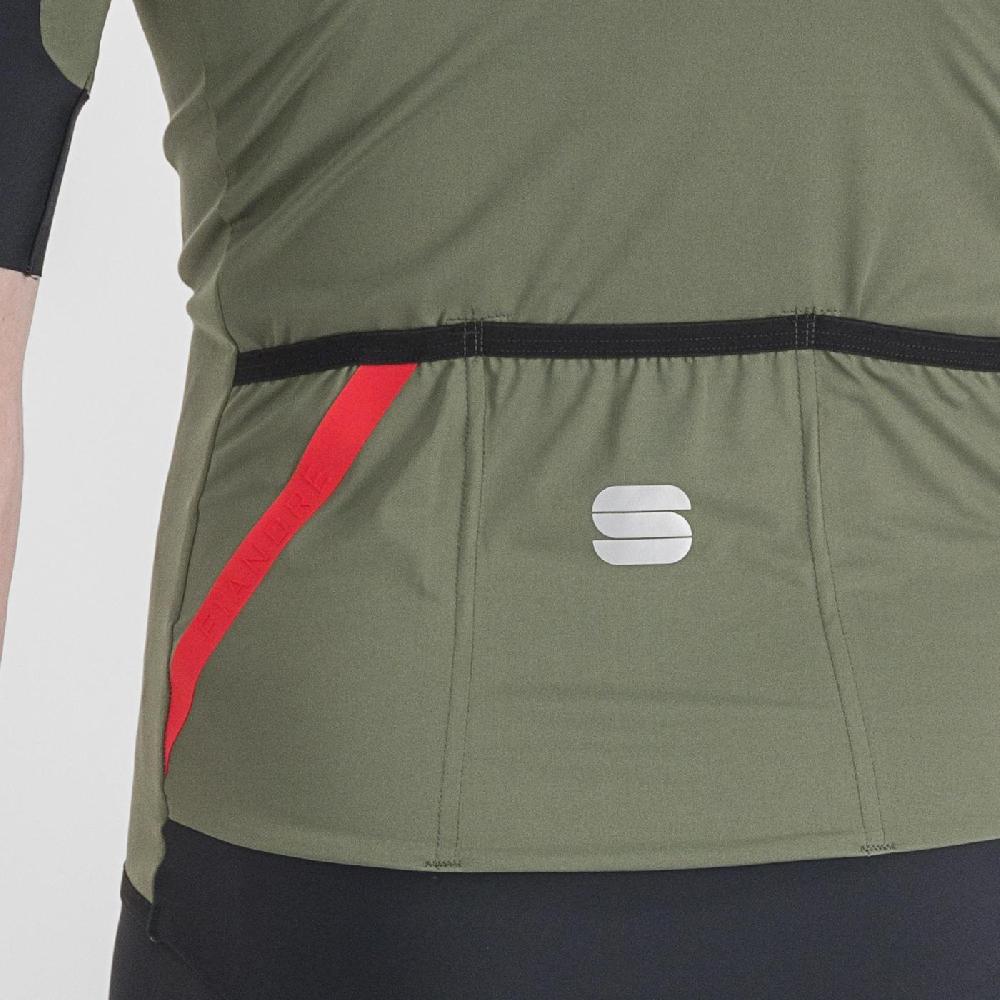 Sportful FIANDRE LIGHT NO RAIN JACKET SHORT SLEEVE Vendita Calda