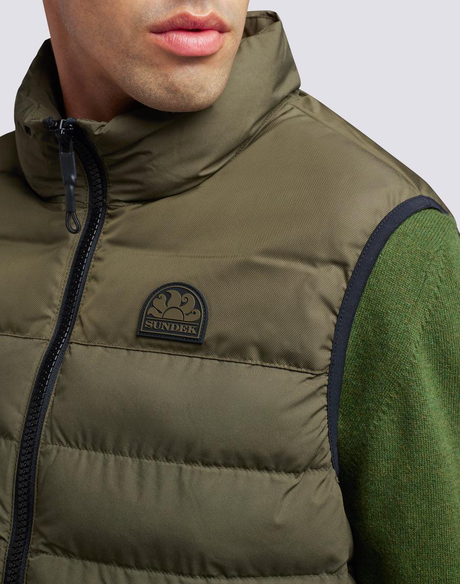 ﻿Sundek gilet trapuntato m999jvdp100-30201 2025