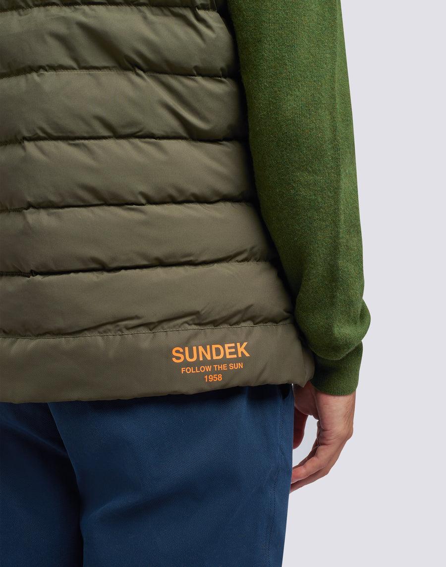 ﻿Sundek gilet trapuntato m999jvdp100-30201 2025