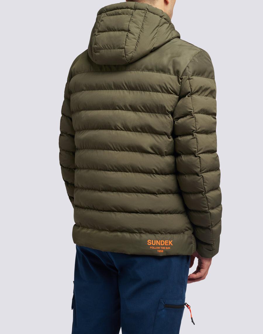 Sundek giacca trapuntata con cappuccio m998jkdp100-30201 Vendita