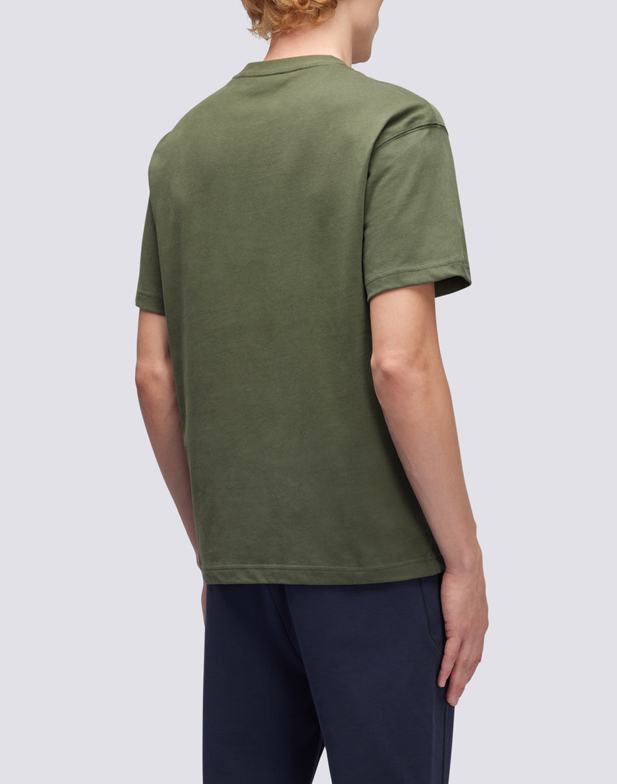 Sundek t-shirt girocollo in cotone con logo M667TEJS700-30201 Spedizione Gratuita