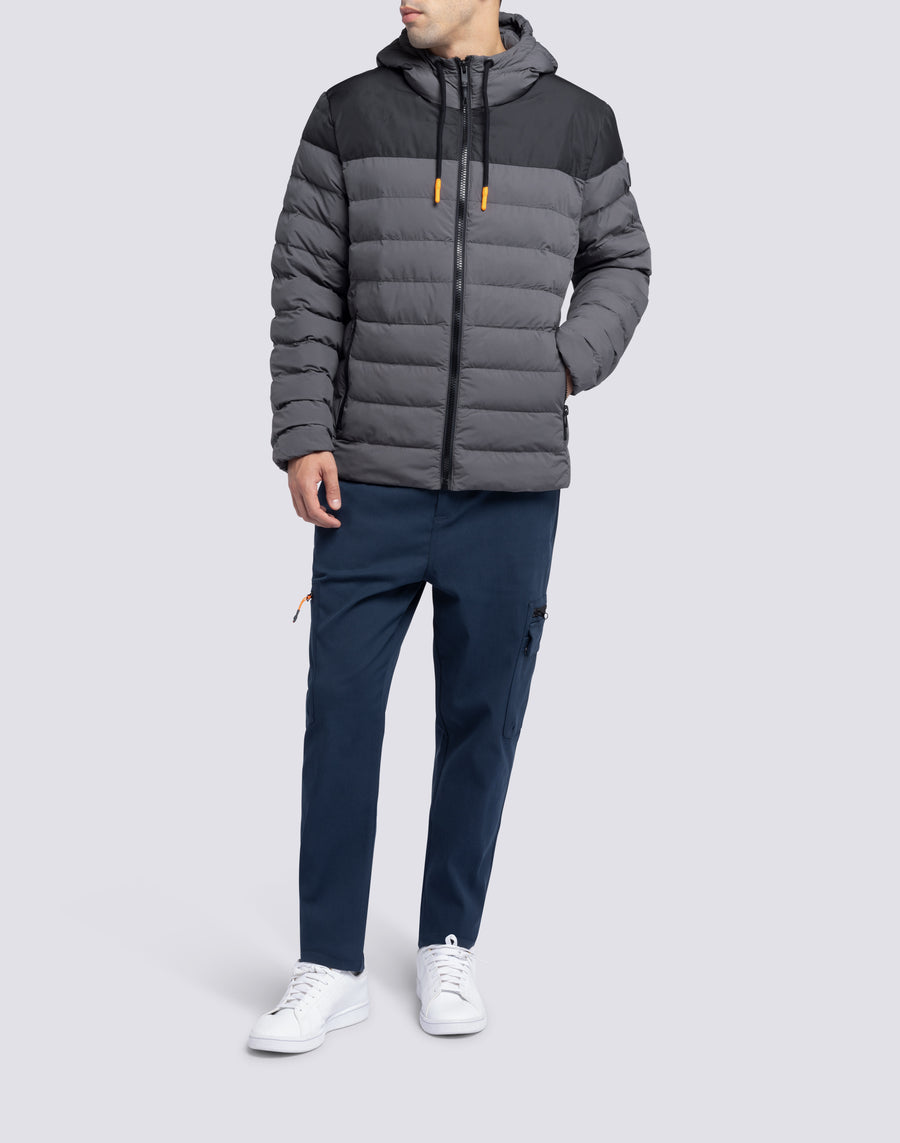 Sundek giacca trapuntata con cappuccio m998jkdp100-94401 Promozione Limitata