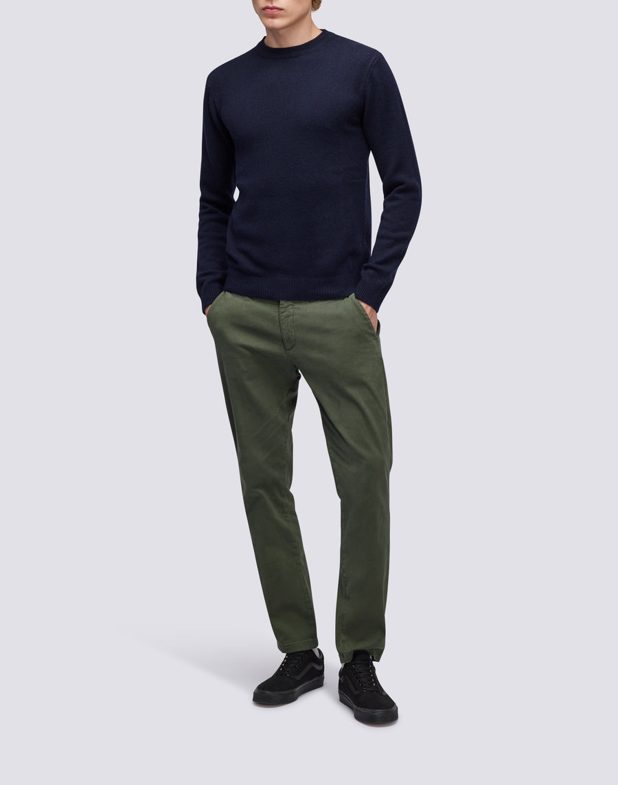 Sundek maglione a girocollo misto cashmere M352KIWS500-00700 Prezzo Ridotto