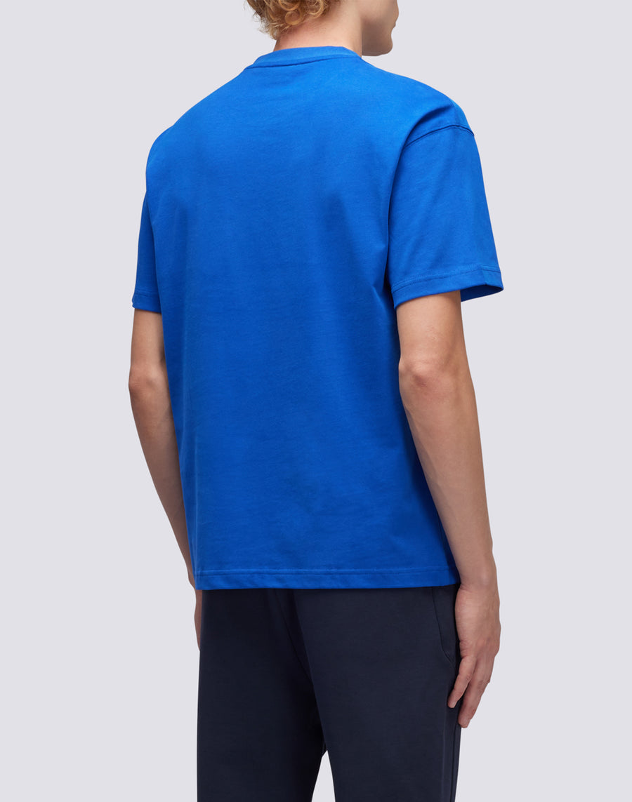 Sundek t-shirt girocollo in cotone con logo M667TEJS700-67501 Presa