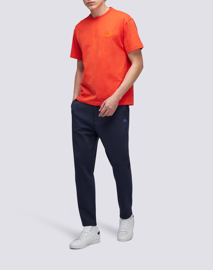 Sundek T-SHIRT GIROCOLLO CON LOGO RICAMATO M170TEJS700-A4200 Offerta